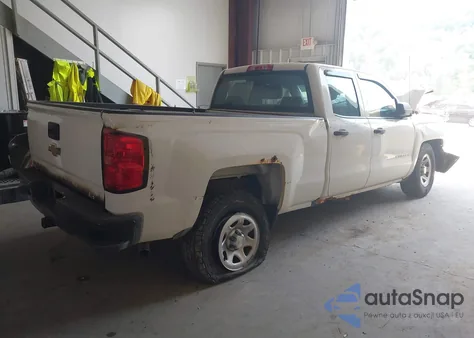 2016 Chevrolet Silverado 1500 Wt из США, поврежденный, VIN 1GCVKNEC5GZ388297